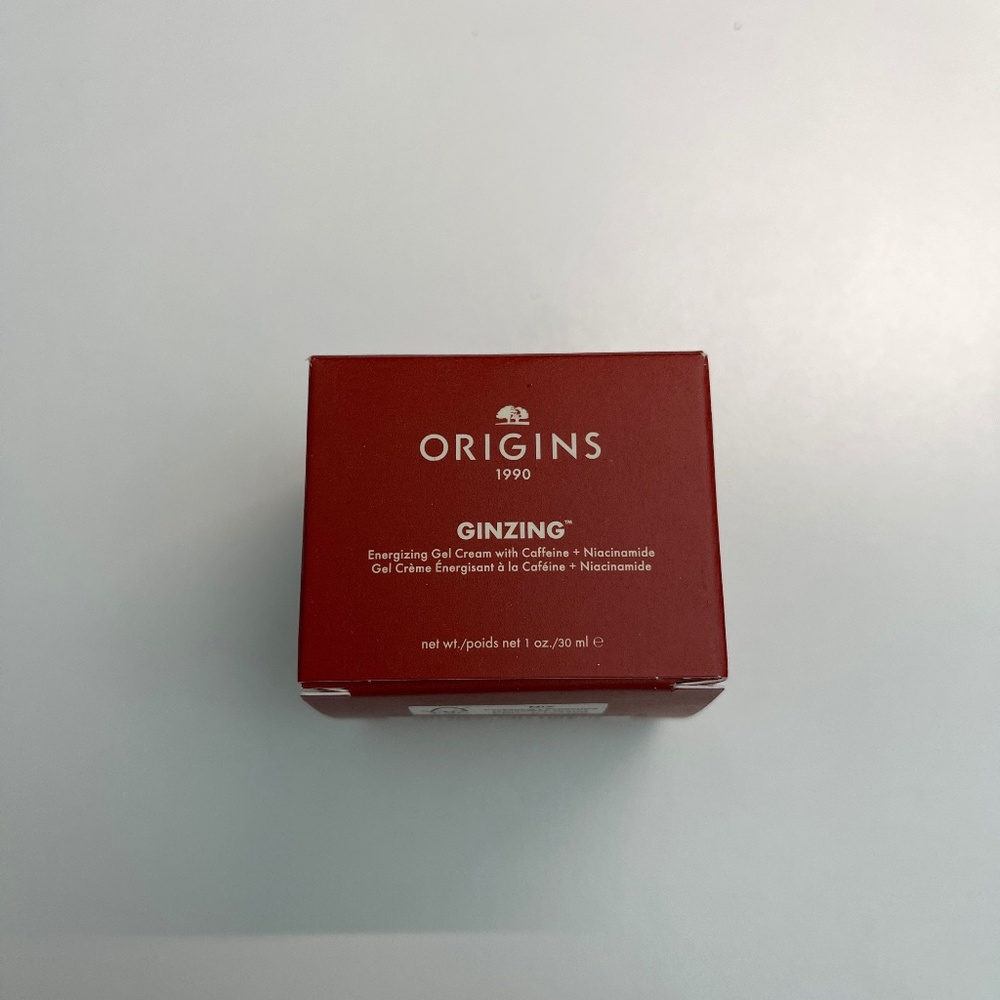 NEW Origins Ginzing Energizing Gel Cream With Caffeine + Niacinamide 30ml
